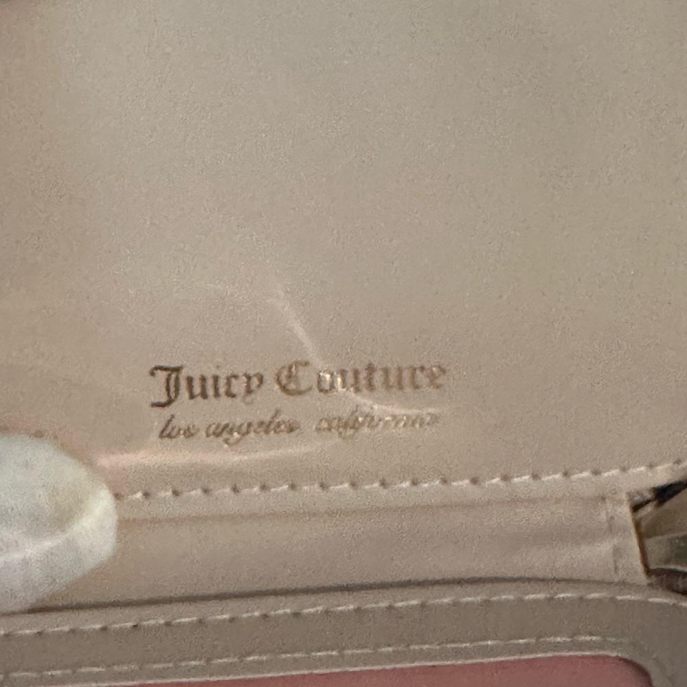 NWT Juicy Couture Liquorice dusty blush Multicompartment Bifold Wallet - Picture 7 of 12